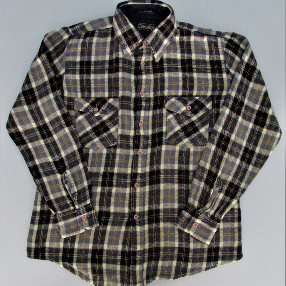 Townsley Men's Acrylic Flannel Shirt Size Small